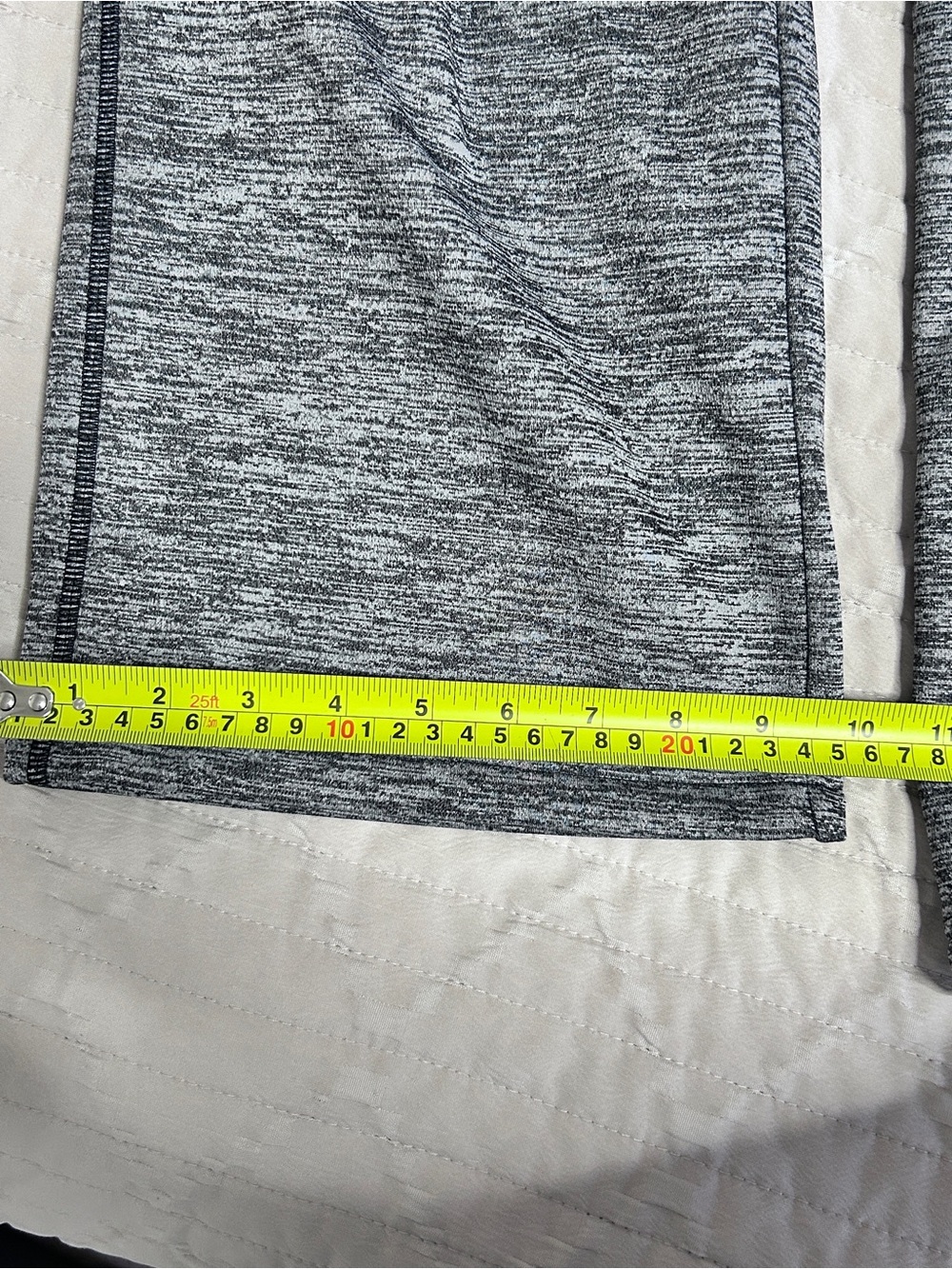 Under Armour Loose Fleece Coldgear Men’s L Heather Gray Sweatpants Athletic DESC - Picture 10 of 11